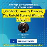 Whitney Kendrick Lamar: the Untold Story of a Musical Journey