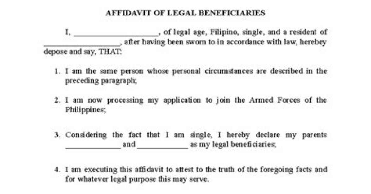 Who Are Considered as the Legal Beneficiaries of an Sss Member?