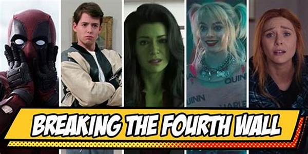 Who Broke the 4Th Wall First?