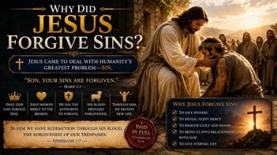 Who Did Jesus Forgive?