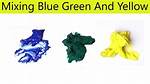 Who Do Blue and Yellow Make Green?