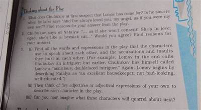 Who Does Chubukov Call a Lovesick Cat?