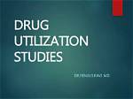 Who Drug Utilization Study?