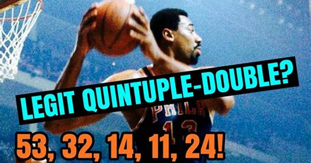 Who Got a Quintuple-Double?