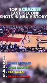 Who Has the Most Last Second Shots in Nba History?