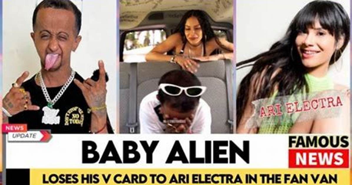 Who Is Baby Alien Tiktok Star Goes Viral After Fan Van