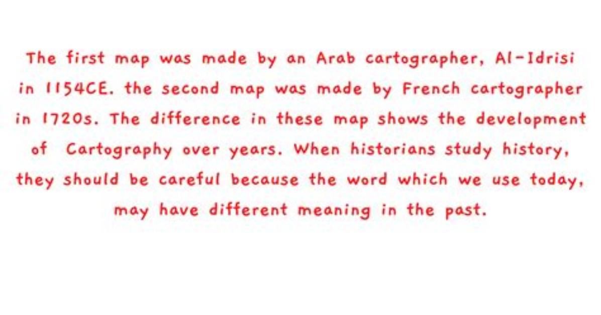 Who Is Cartographer Class 7