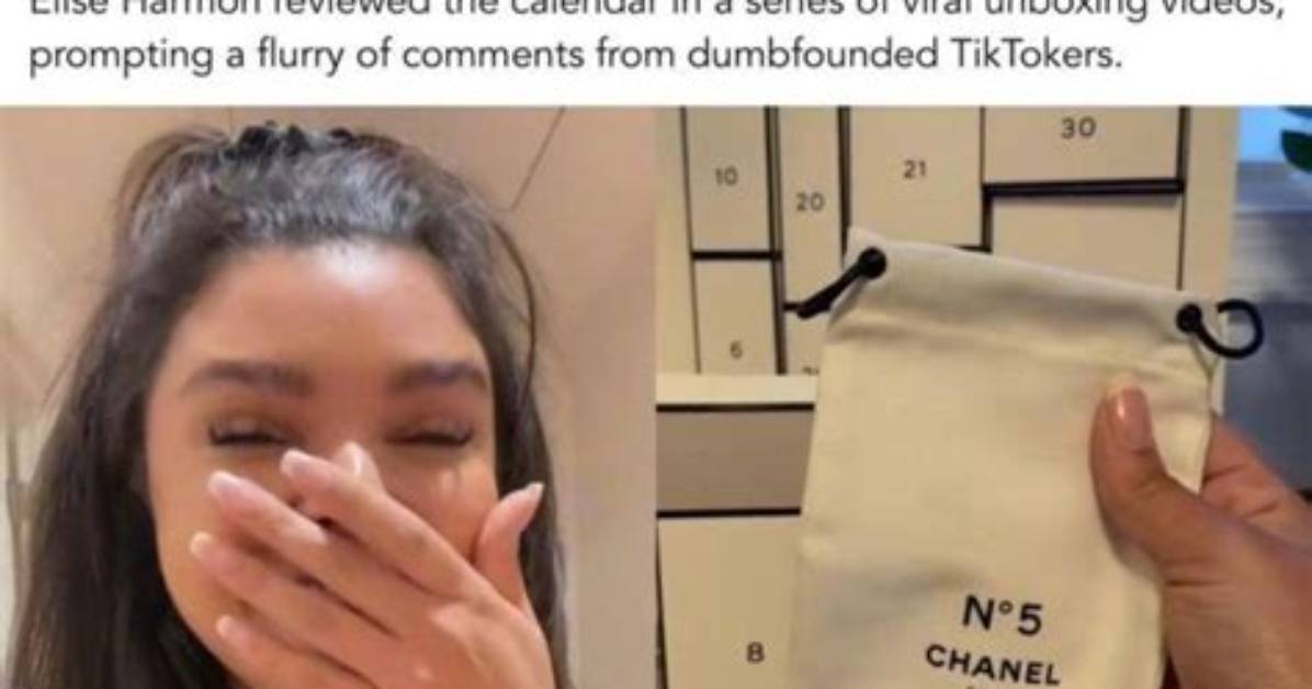 Who Is Elise Harmon Tiktok? Chanel Advent Calendar