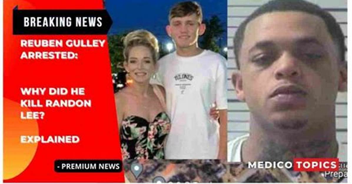 Who Is Randon Lee Nichols Reuben Gulley Arrested for Ophelia Nichols Son