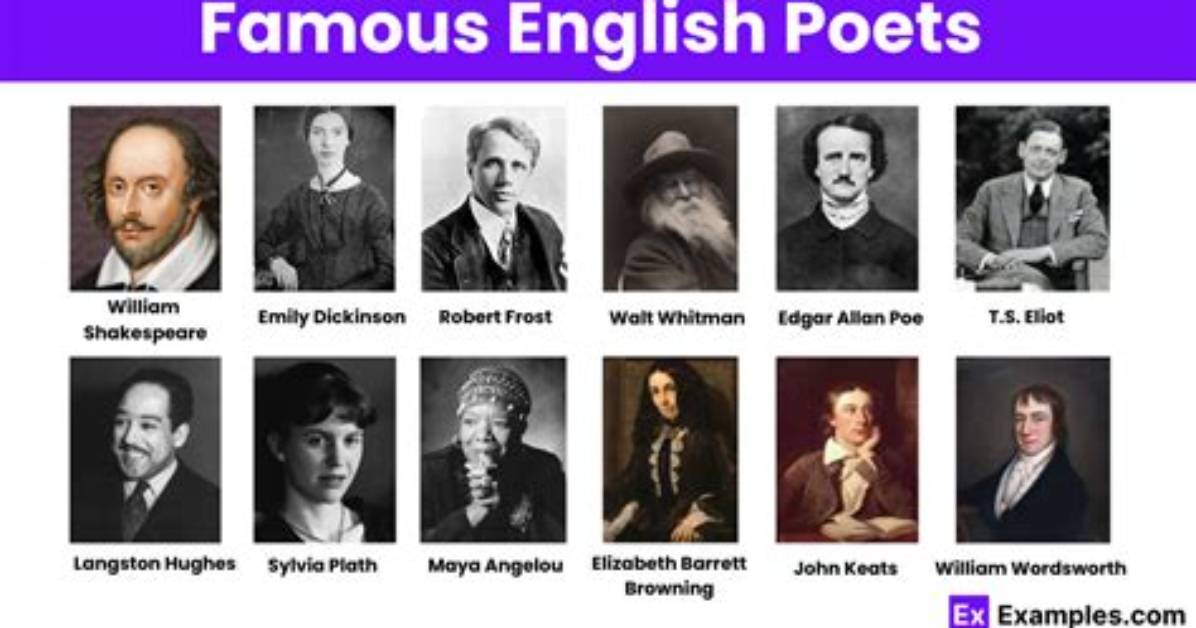 Who Is the Most Famous Poet?