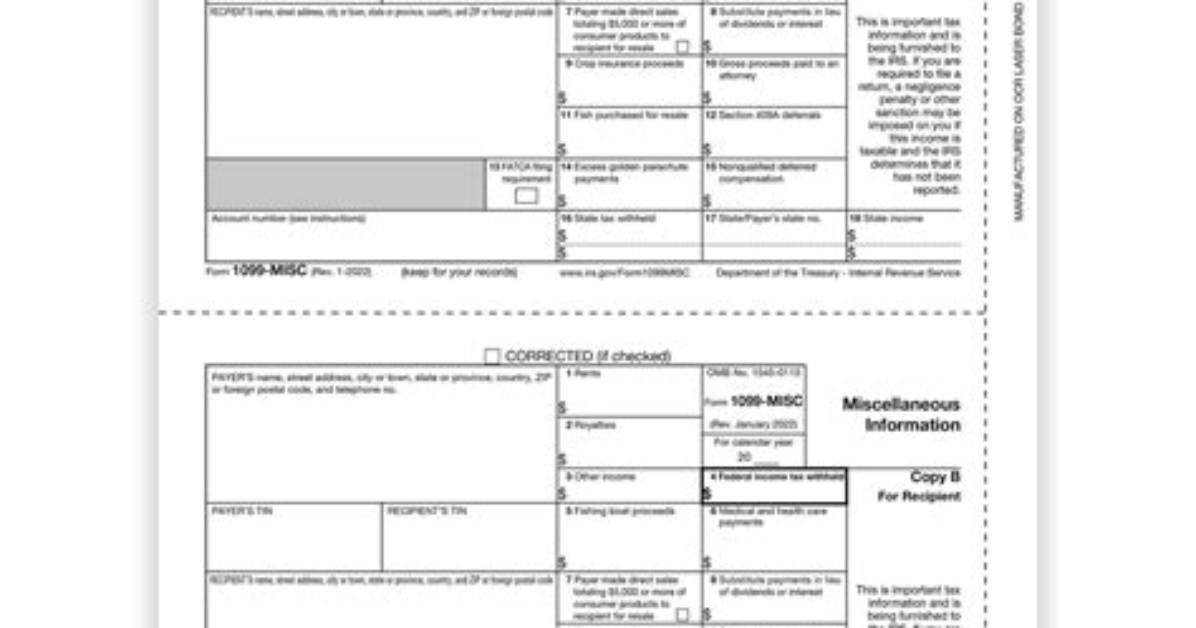 Who Is the Recipient of a 1099-S Form?