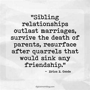 Who Is the Sibling Closest to My Mother?