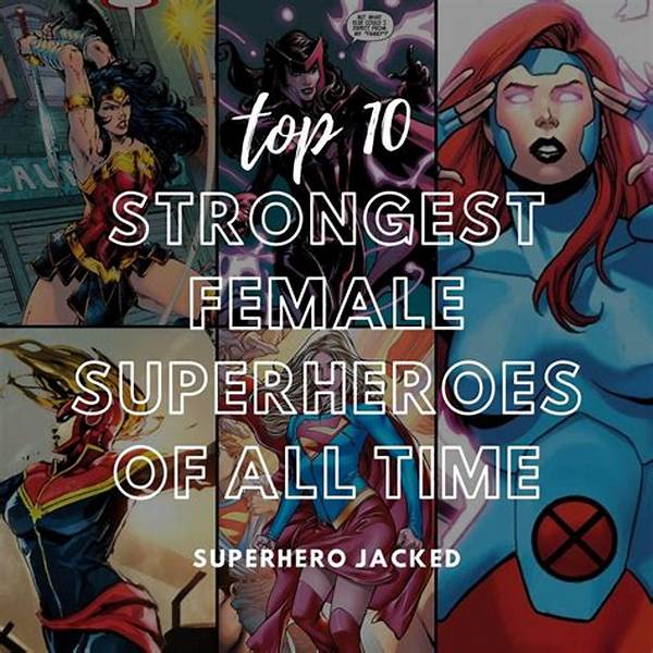 Who Is the Strongest Female Superhero in Marvel?