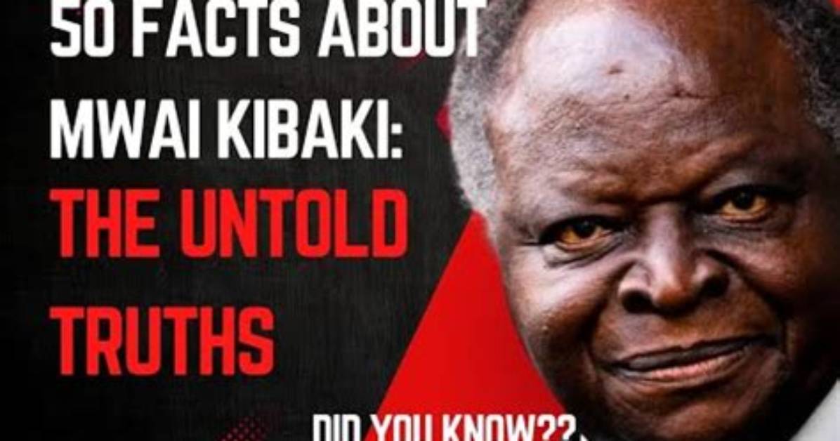 Who Is Tony Kibaki? Facts You Did Not Know About Mwai Kibaki Son