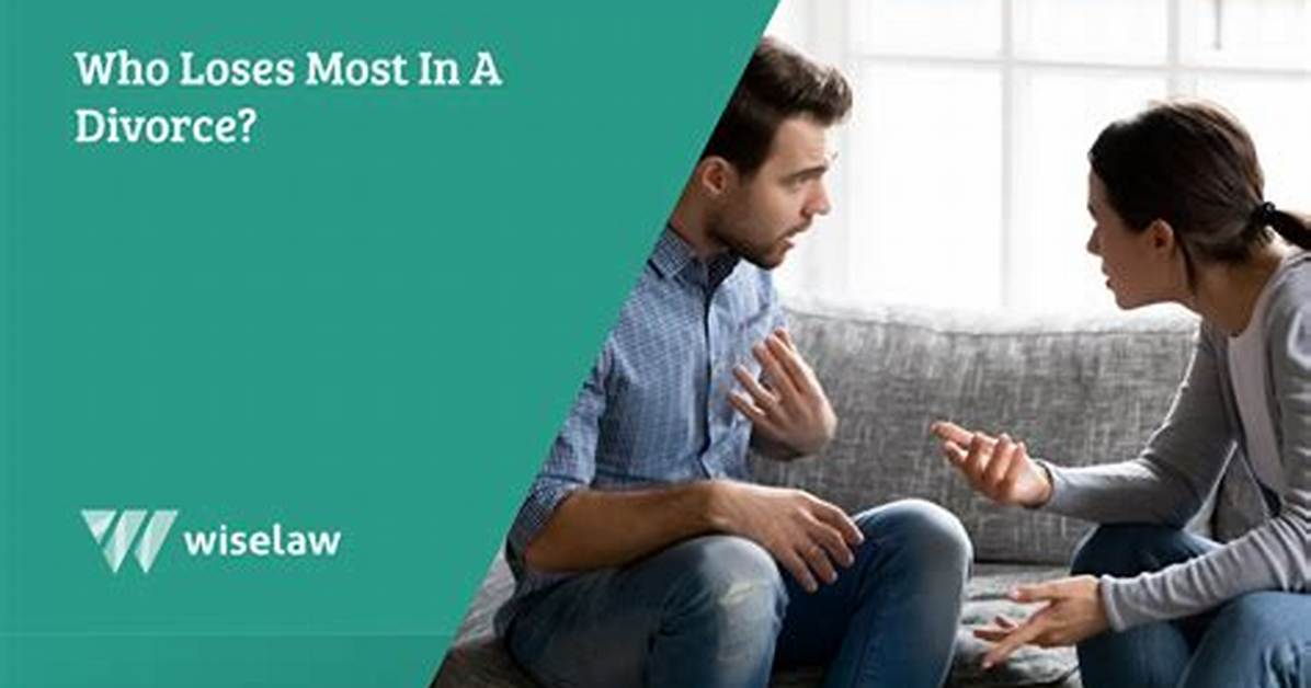 Who Loses the Most in a Divorce?