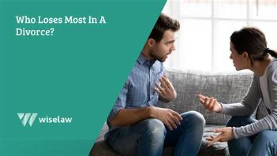 Who Loses the Most in a Divorce?
