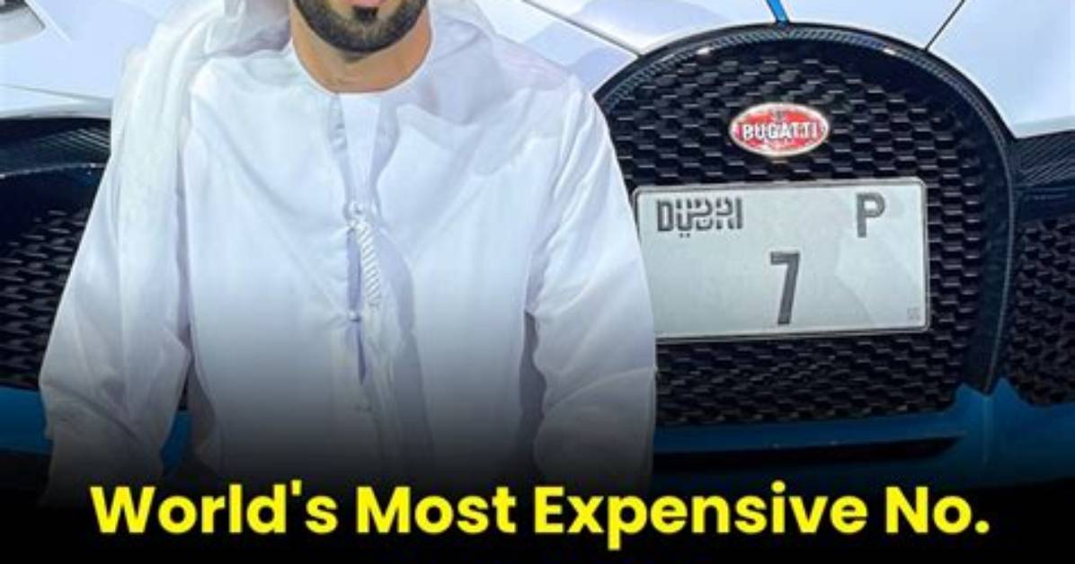 Who Owns the Most Expensive Number Plate in the Uk?