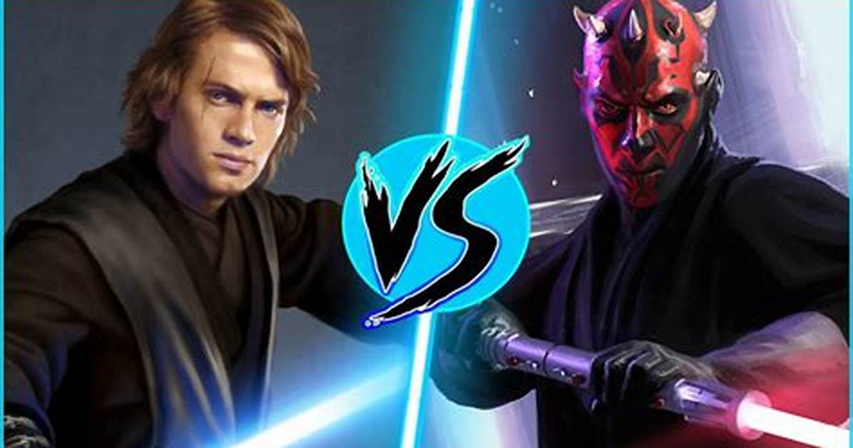 Who Would Win Maul Anakin?