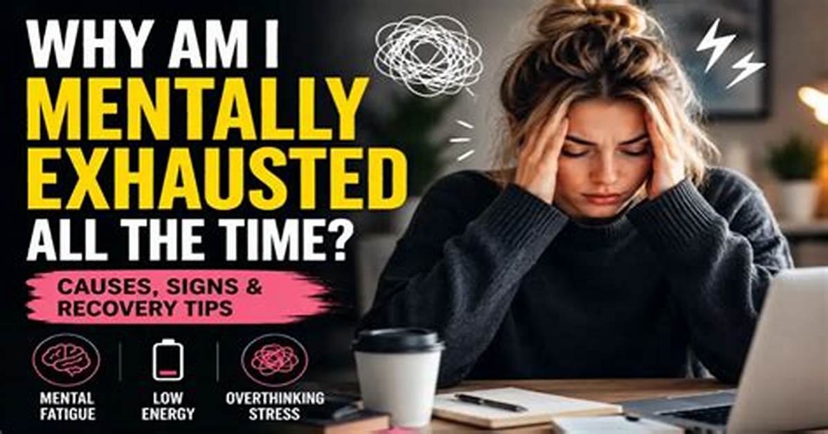 Why Am I So Exhausted All of a Sudden?