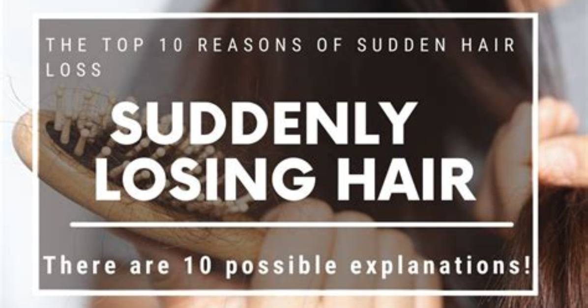 Why Am I Suddenly Losing So Much Hair?