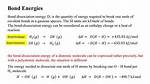 Why Are Bond Energies?