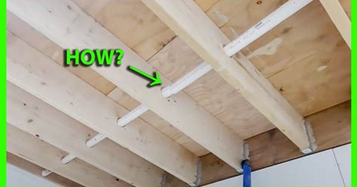 Why Are Joists Visible Through a Smooth