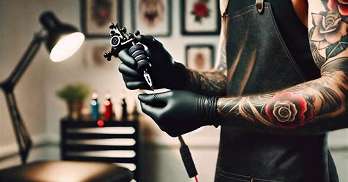 Why Are Tattoo Gloves Black?