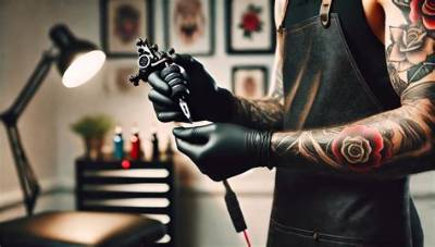 Why Are Tattoo Gloves Black?