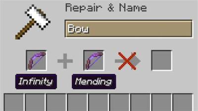 Why Can't I Put Infinity on My Bow?