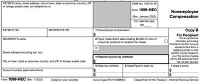 Why Did California Send Me a 1099-G?