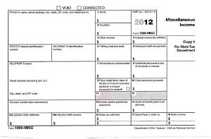 Why Did I Get a 1099 Misc with Only Box 7?