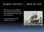 Why Did Jacques Cartier Come to Canada?
