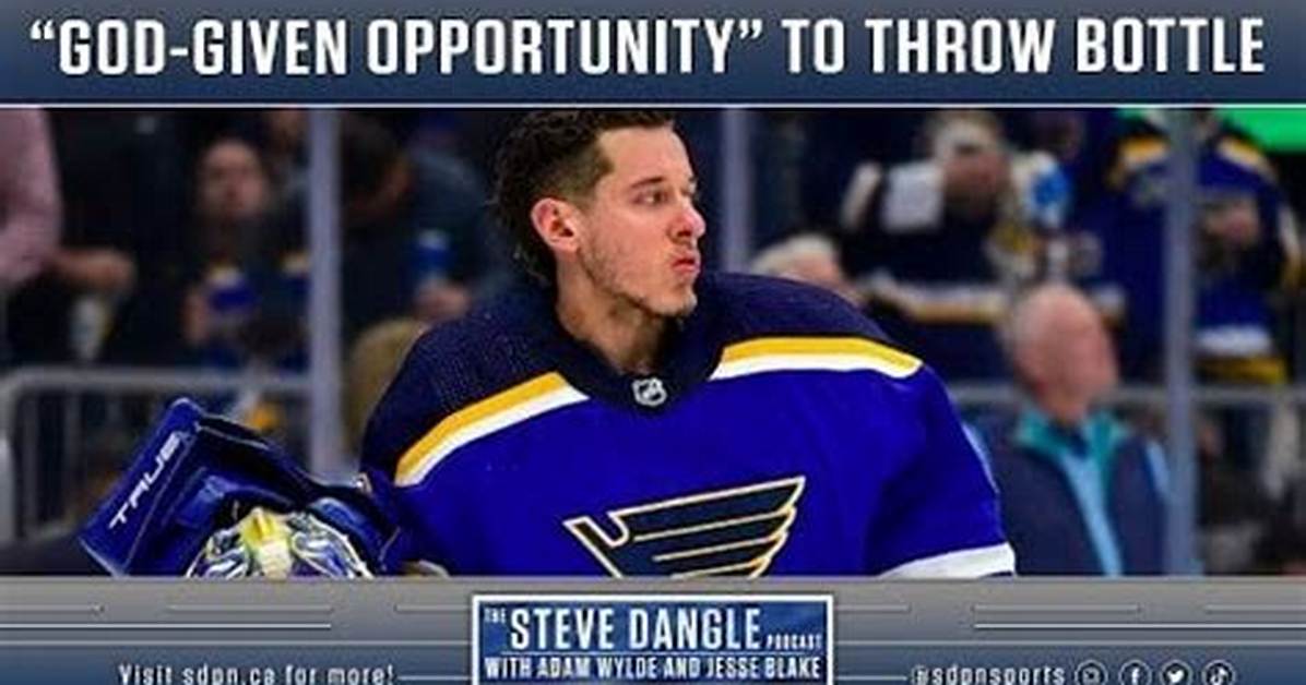 Why Did Jordan Binnington Throw Water Bottle at Nazem Kadri