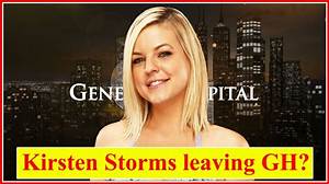 Why Did Kirsten Leave Gh?