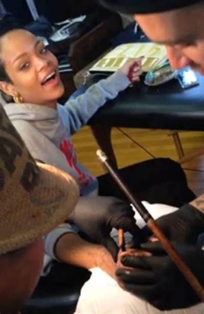Why Did Rihanna Get a Henna Tattoo?