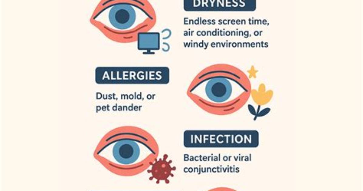 Why Do Eyes Become Red?