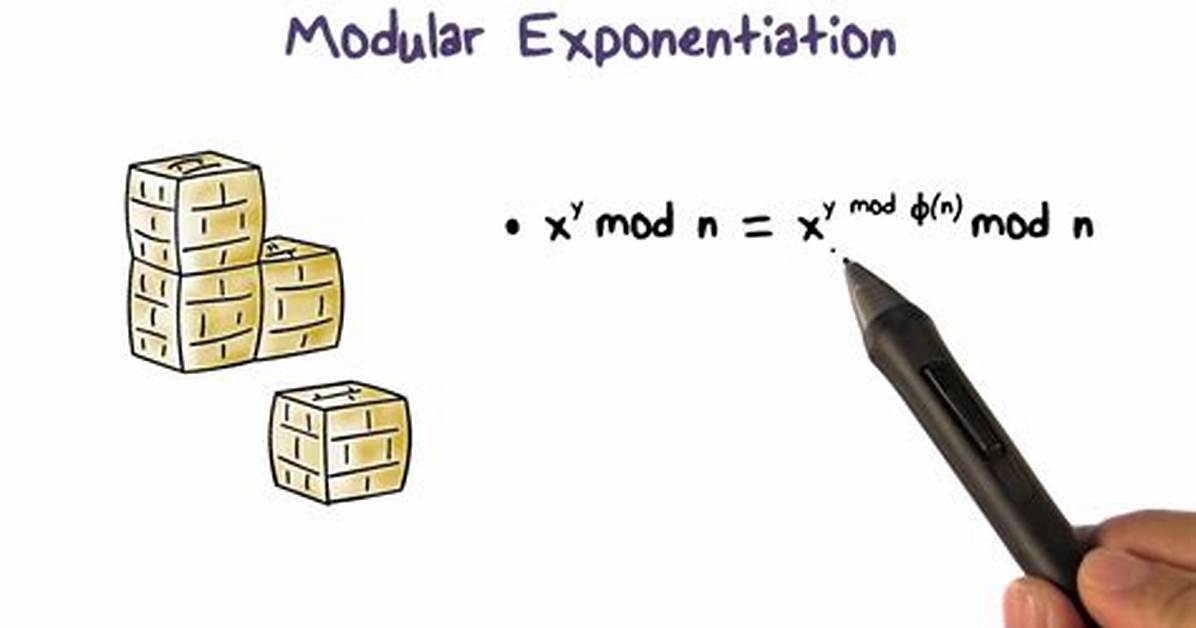 Why Do We Use Modular Exponentiation?