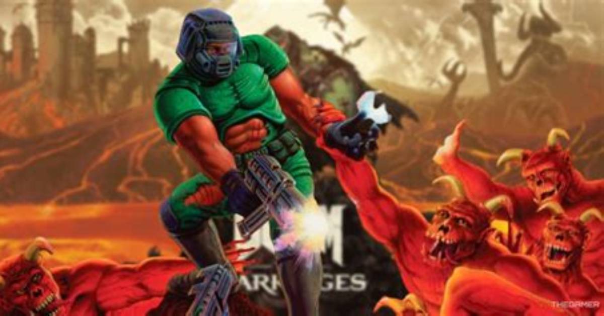 Why Does God Look Like Doomguy?