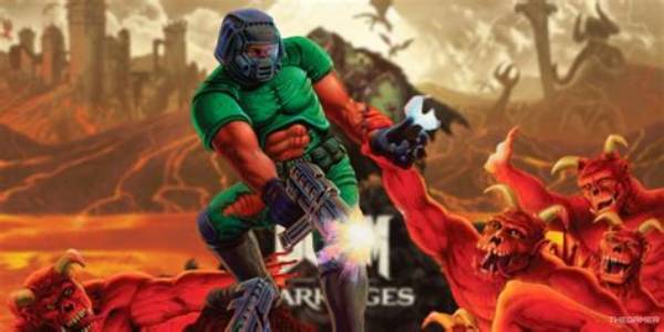 Why Does God Look Like Doomguy?