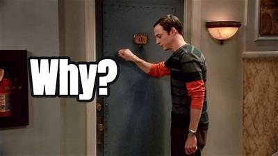 Why Does Sheldon Knock 3 Times?