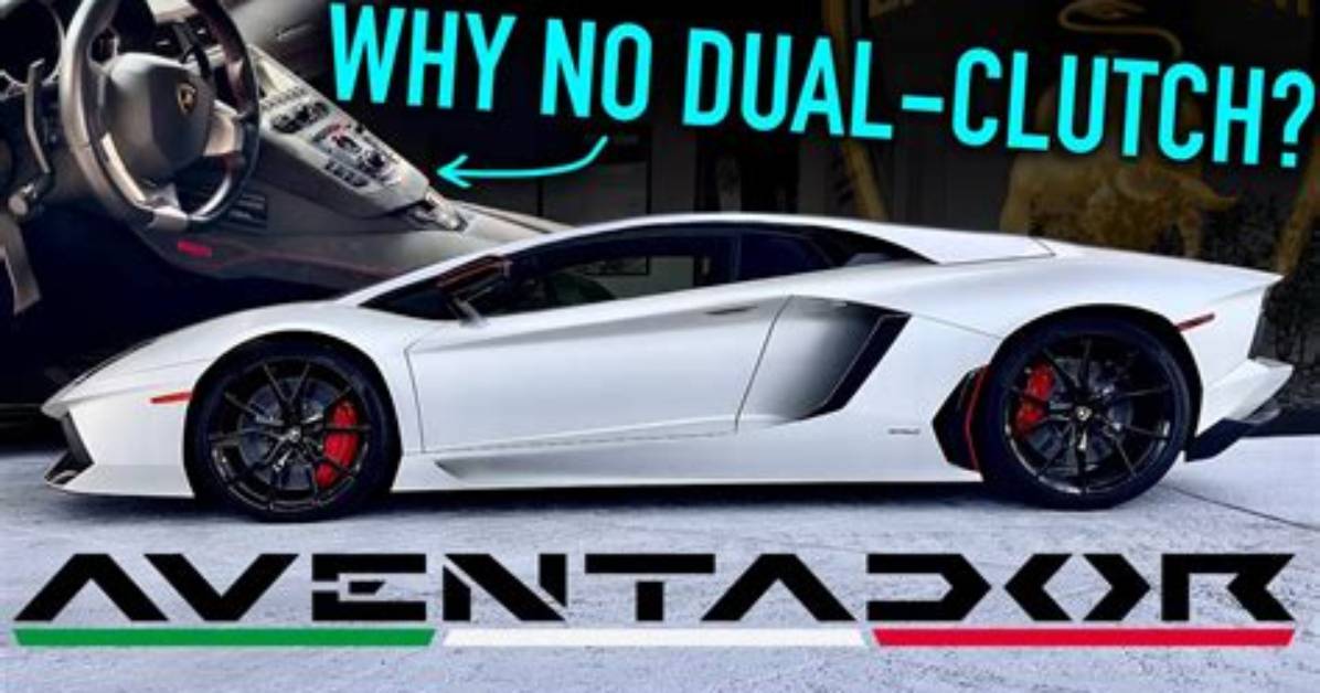 Why Does the Aventador Have a Single Clutch?