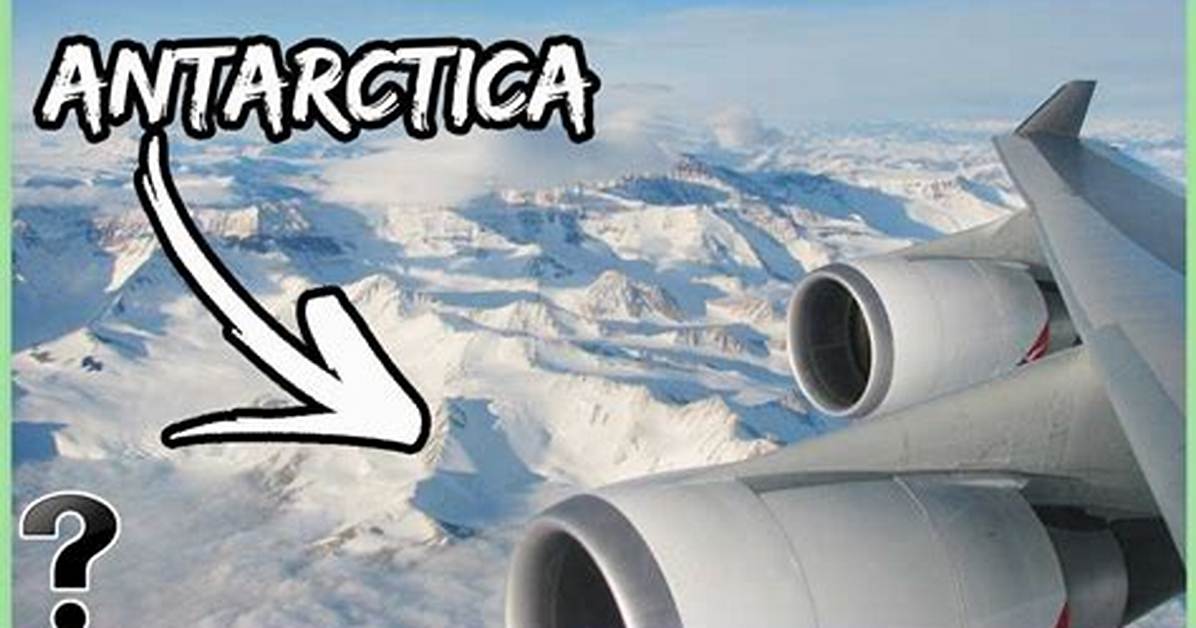 Why Don't We Fly over Antarctica