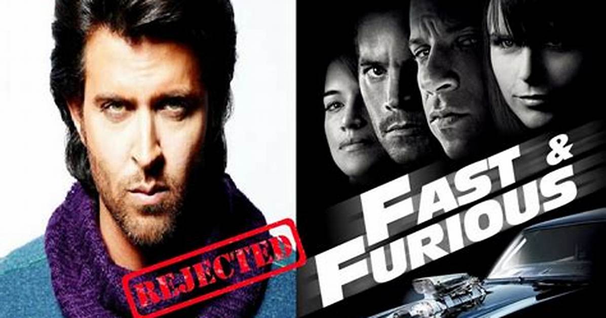 Why Hrithik Roshan Rejected Fast and Furious?