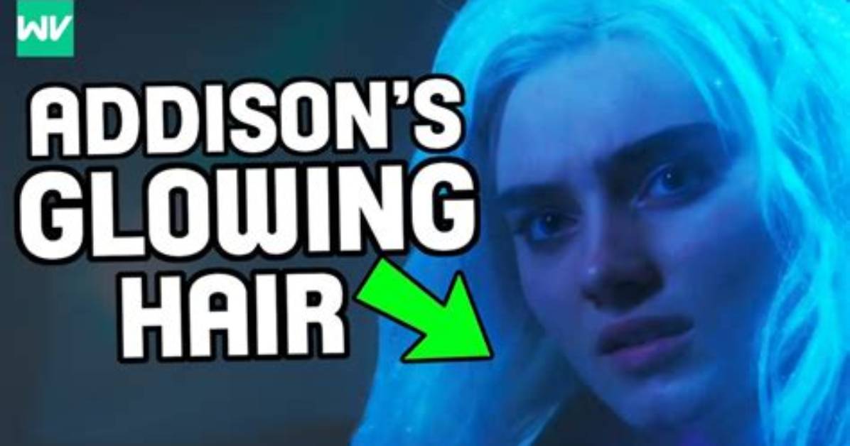 Why Is Addison's Hair White?