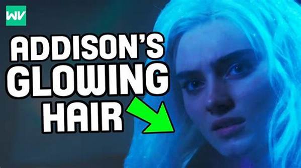 Why Is Addison's Hair White?
