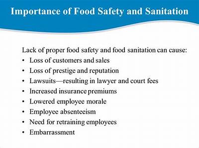 Why Is Food Safety and Sanitation Important in the Hospitality and Tourism Industry?