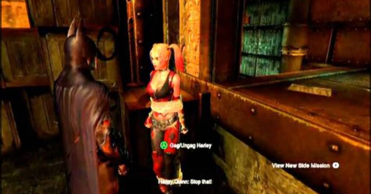 Why Is Harley Quinn Gagged in Arkham City?