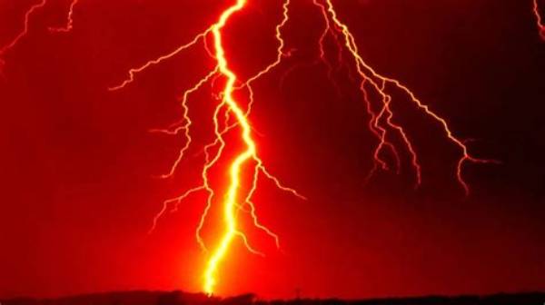 Why Is Lightning Red?