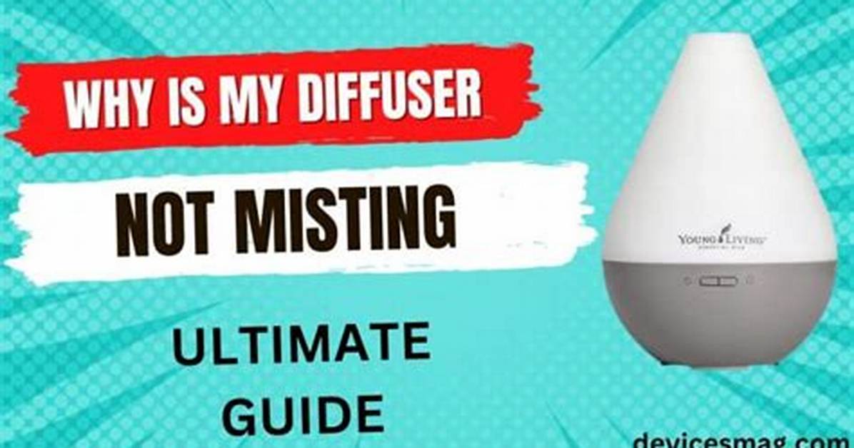Why Is My Anjou Diffuser Not Working?