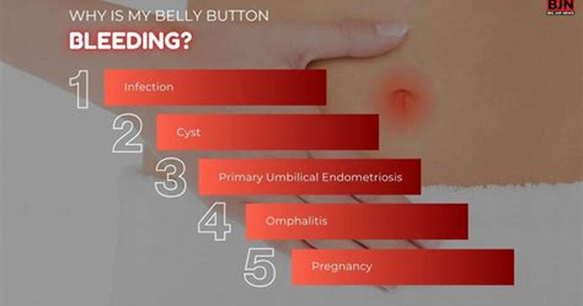 Why Is My Belly Button Bleeding?